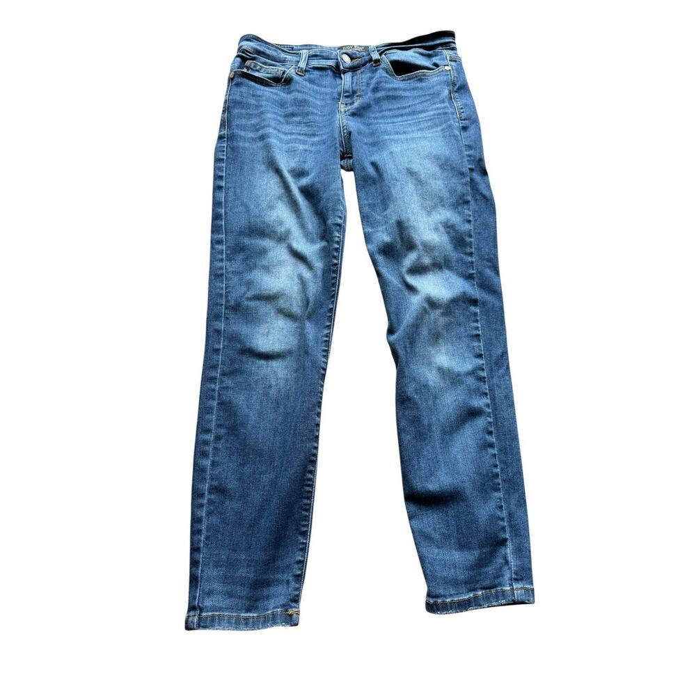 Judy Blue Women's Relaxed Fit Straight Medium Wash Denim Jeans Size 9/29 K02 - Picture 2 of 6